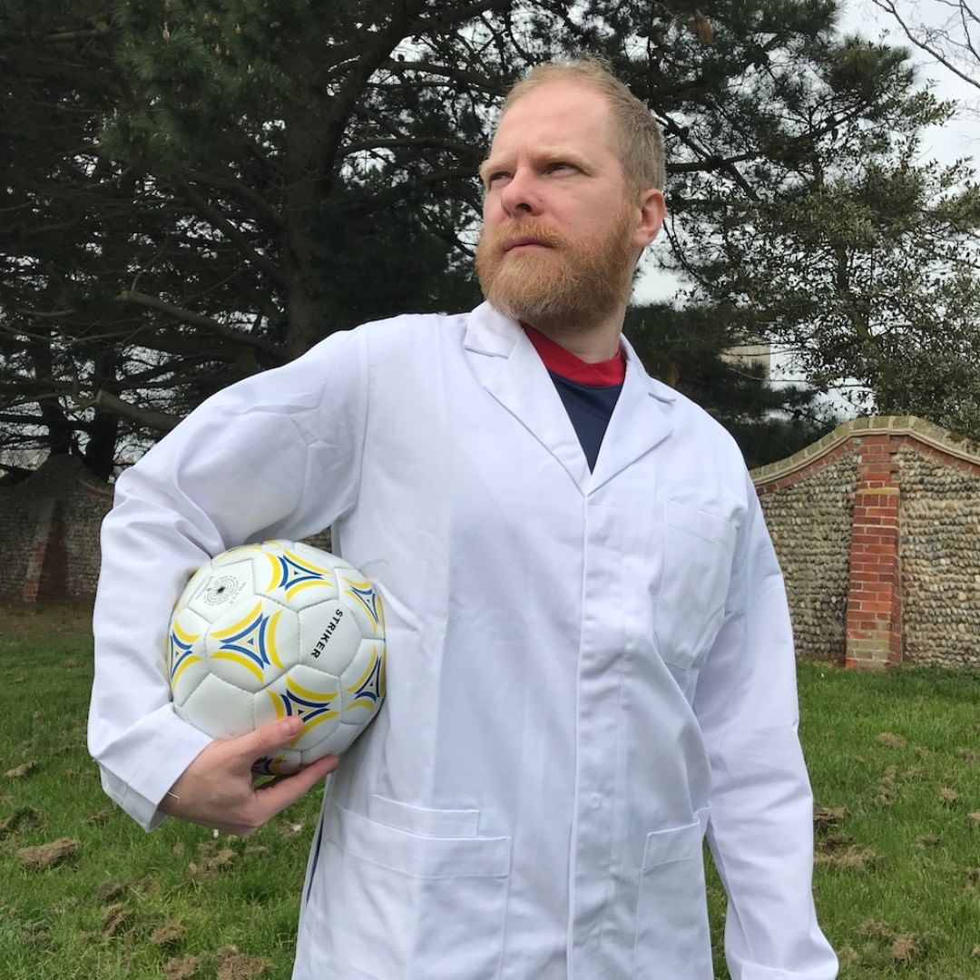 A Lab Coat A Football And A Thousand Yard Stare What Have We Been Up To This Week All Will Be Revealed On Monday Agencyforchange Spring Knowwhatmatters Football Soccer Filming Heroicpose